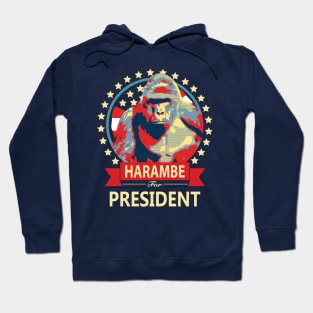 Harambe For President Hoodie